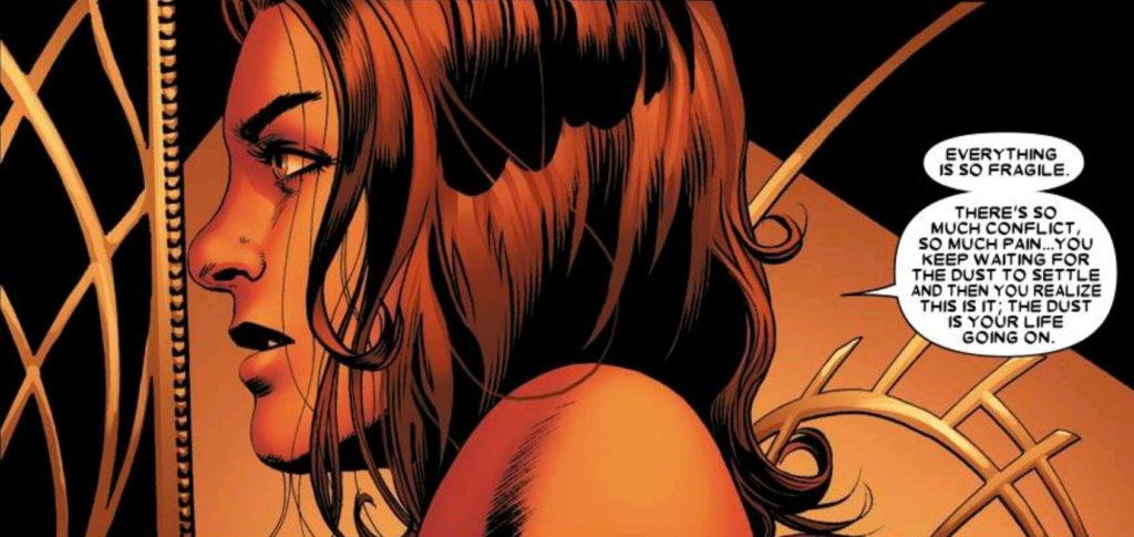 Kitty Pryde - The dust is your life going on.