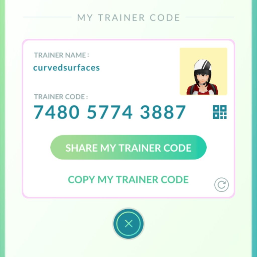 Pokemon Go Friend Code 7480 5774 3887